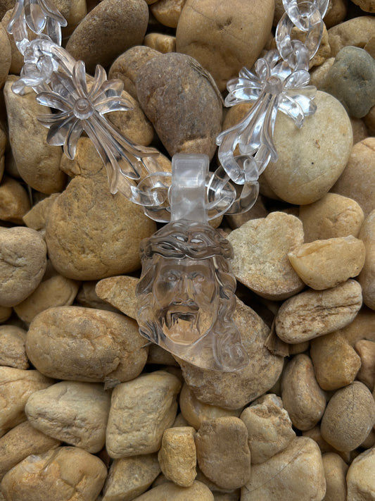 Jesus Pendant Cross Chain