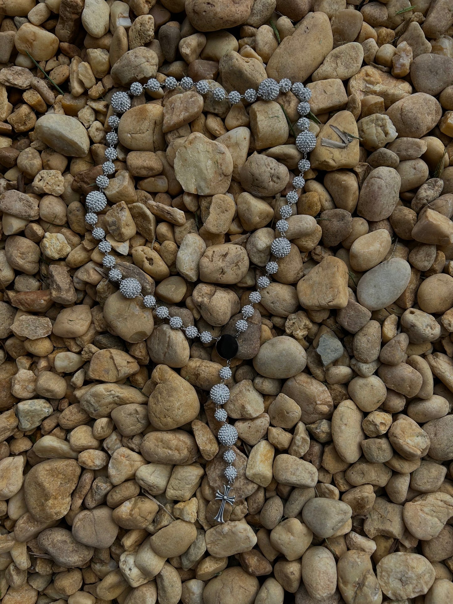 White Rosary